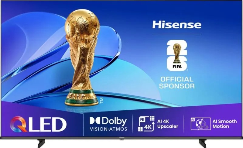 Hisense 58E7Q 58″ QLED 4K Ultra HD Smart TV Wi-Fi
