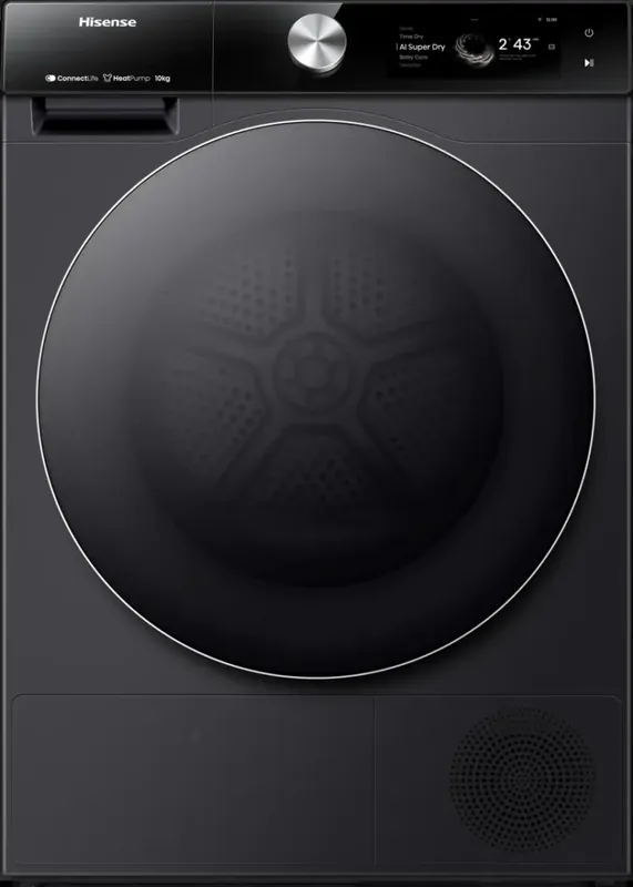 Hisense DH7S107BB Heat Pump Tumble Dryer 10Kg Class C