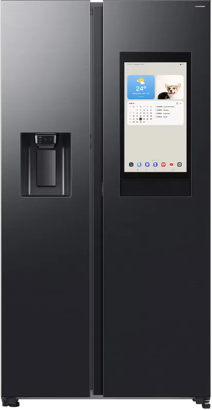 Samsung RS90F66BEFEF Bespoke AI Family Hub 614L American Style Fridge Freezer