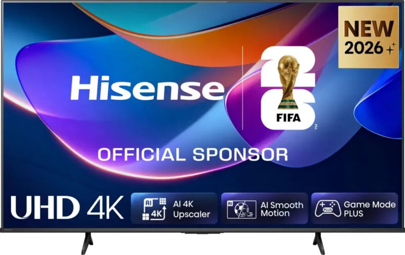 Hisense 65A6S 65″ 60Hz 4K Ultra HD Smart TV Wi-Fi