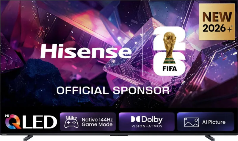Hisense 100E7S PRO 100″ 144Hz Hi-QLED Smart TV Wi-Fi