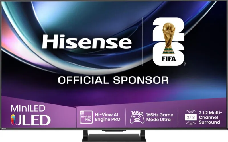 Hisense Real MiniLED 75U7Q PRO 75″ 165Hz 240HSR TV