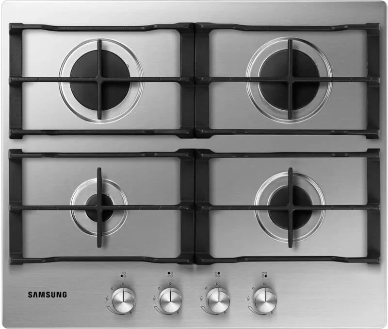 Samsung NA64H3010AS/T1 4 Burner Stainless Steel Gas Hob