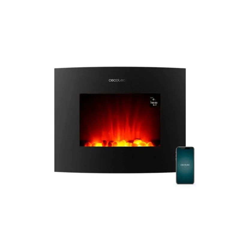 Cecotec Curved Electric Fireplace