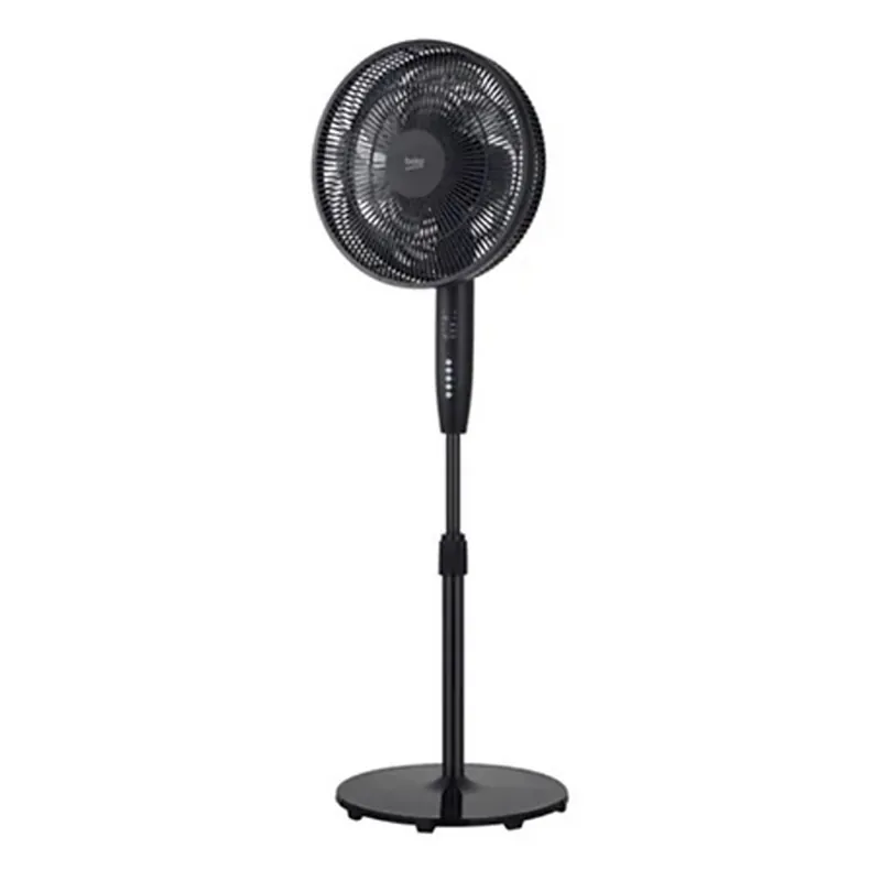 Beko Digital Stand Fan 7 Blades Black
