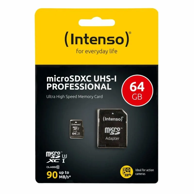 Intenso Memory Card + Adapter