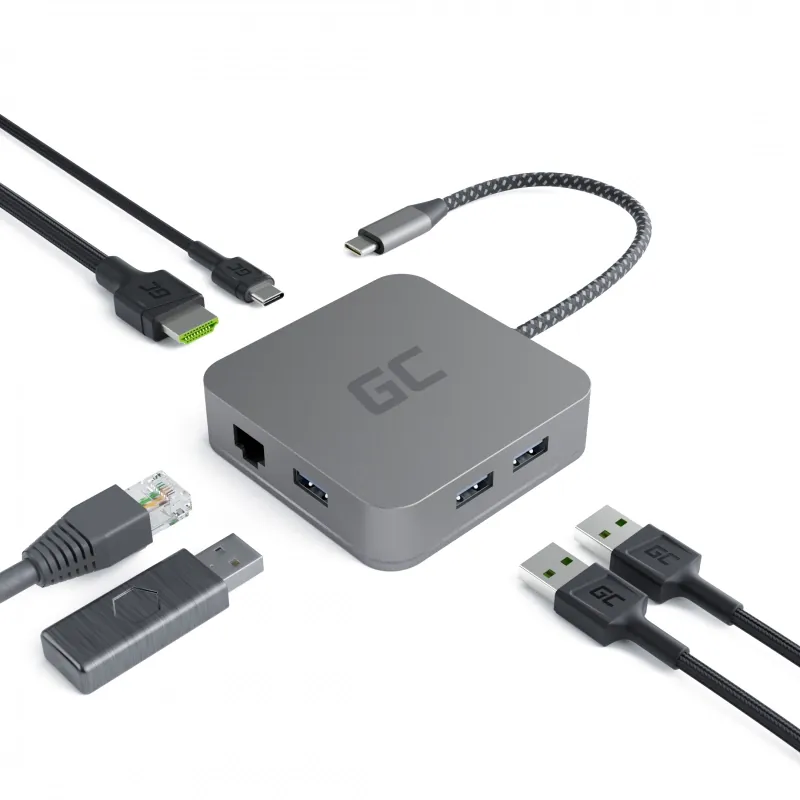 Green Cell 6 port Docking Station