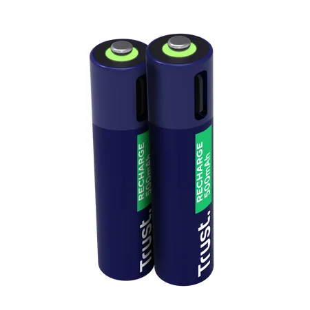 Trust USB-C rechargeable AAA batteries