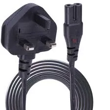 Power Cable UK Plug to C7 3M