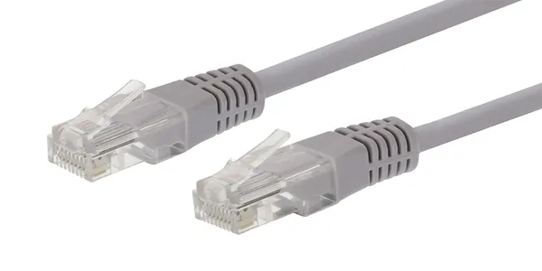 E-Cable CAT6 Patchcord 1M Grey