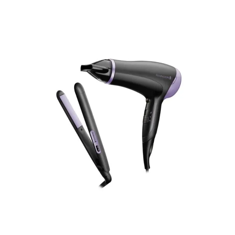 Remington Style Essentials Hair Straightener & Dryer Gift Set