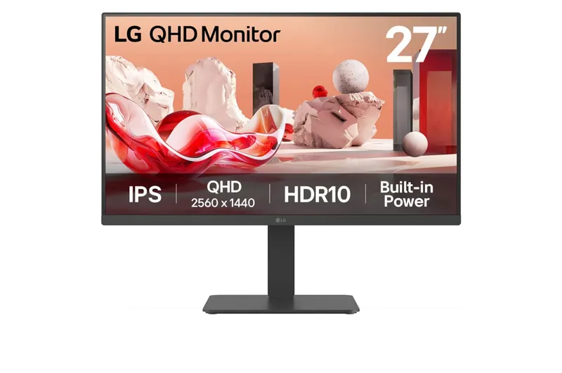 LG 27″ QHD Monitor