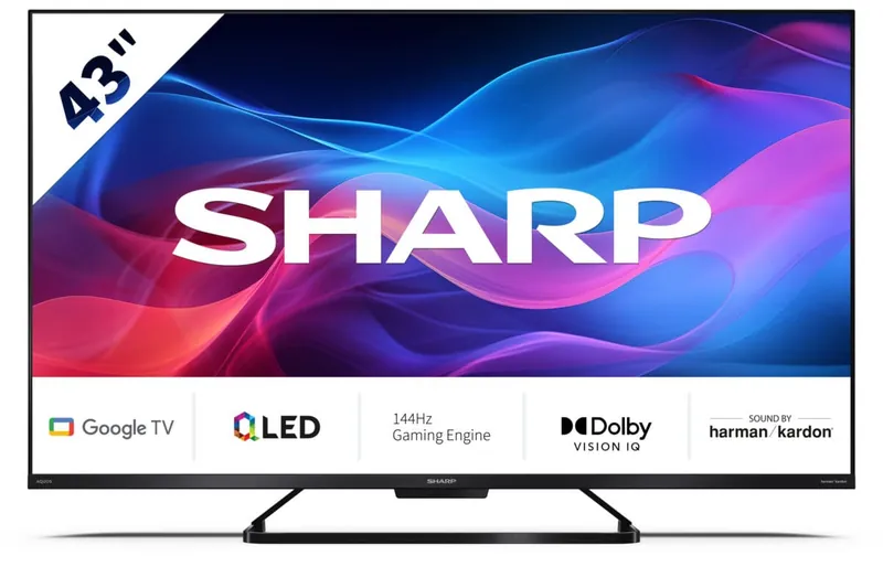 Sharp 43″ QLED 144Hz Google TV