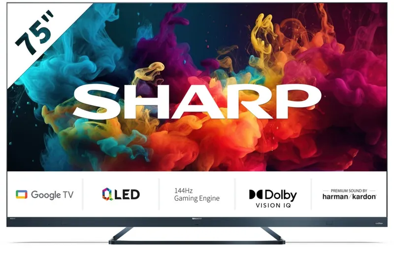 Sharp 75″ 144Hz QLED GoogleTV