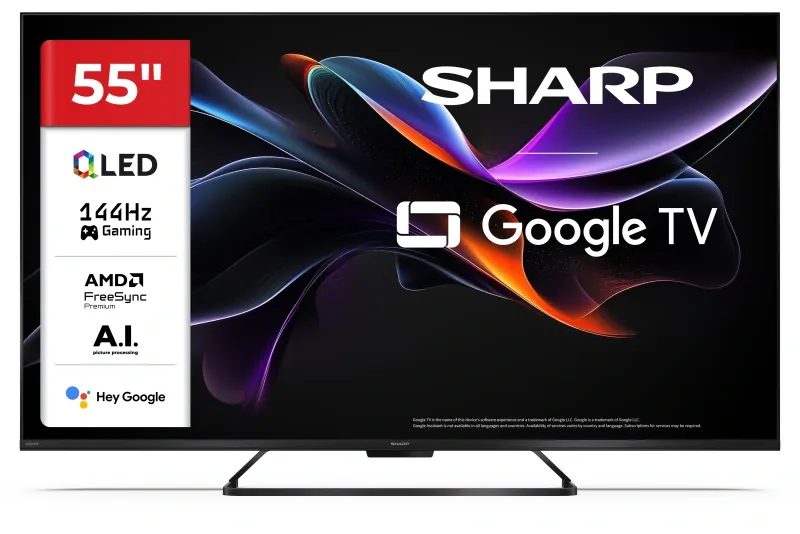 Sharp 55″ QLED GoogleTV