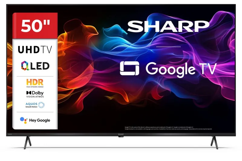 Sharp 50″ 4K Ultra HD QLED Google TV