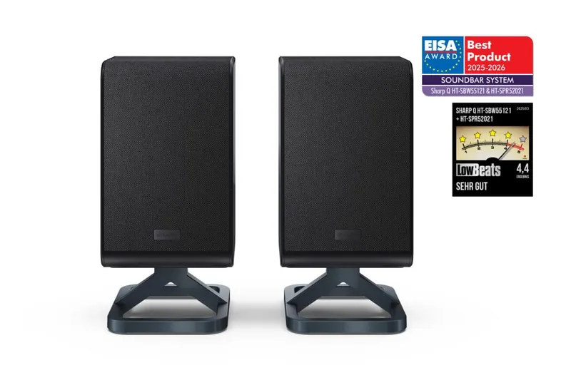 Sharp 2.0.2 W/Less Surround Speakers