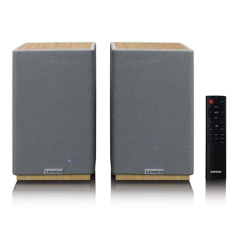 Lenco Pair of Hi-Fi Stereo Bluetooth Speakers