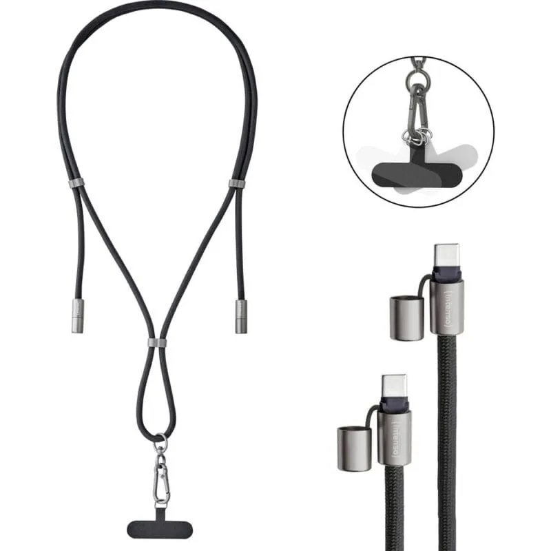 Intenso Phone Lanyard and charging/data cable in one