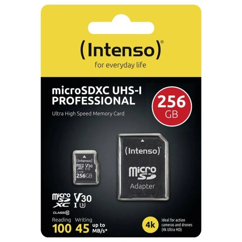 Intenso 256GB Memory Card