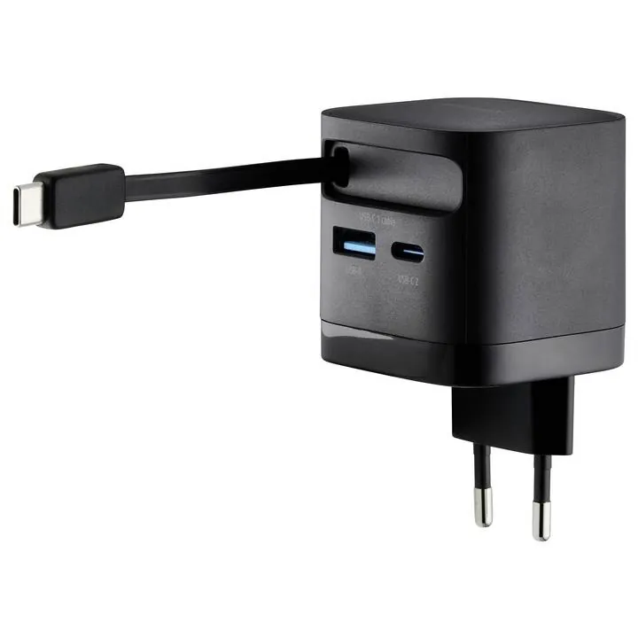 Intenso USB Type-C 65 W Wall Charger with Cable