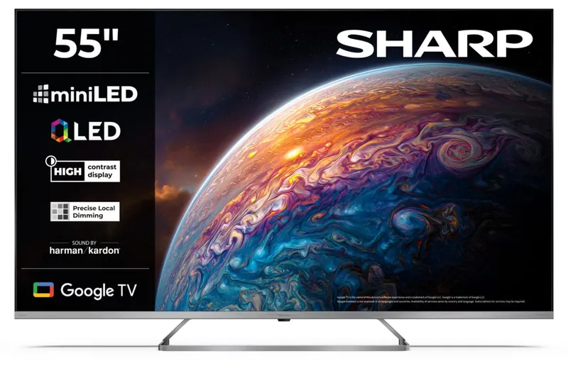 Sharp 55″ 4K UHD QLED MiniLED Google TV