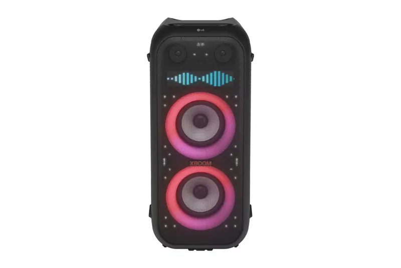 LG LG XBOOM with Dual 8 Inch Woofers & Pixel LED Lighting + Karaoke Creator
