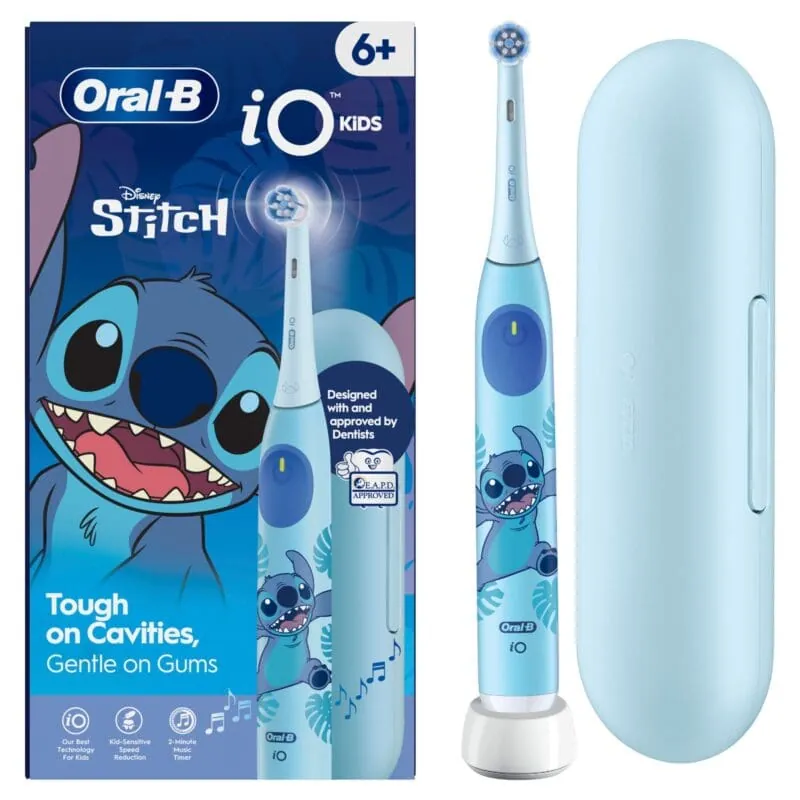 Braun Oral-B “iO Kids 6+” Disney Stitch Toothbrush